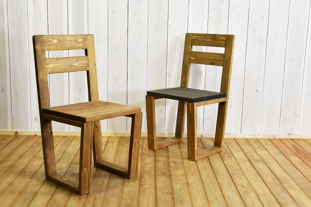 無垢材のダイニングチェア 椅子 カフェチェア | woodworkers