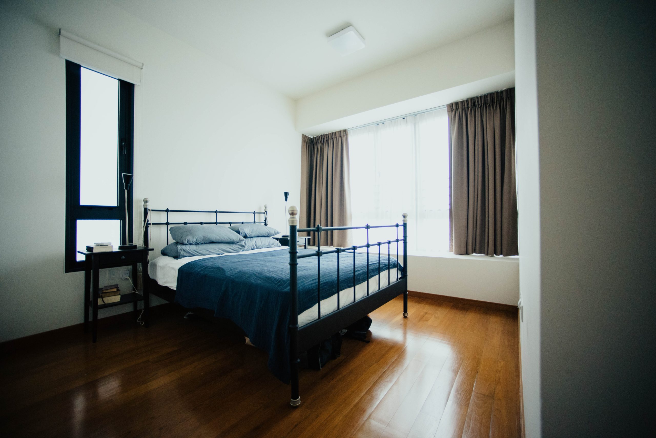 アイアンを使ったベットフレーム