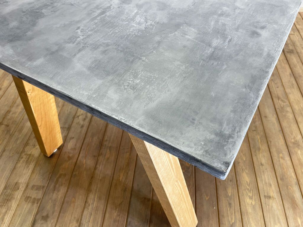 モルタルのテーブル天板/150cm/カット可/No3 - 机/テーブル