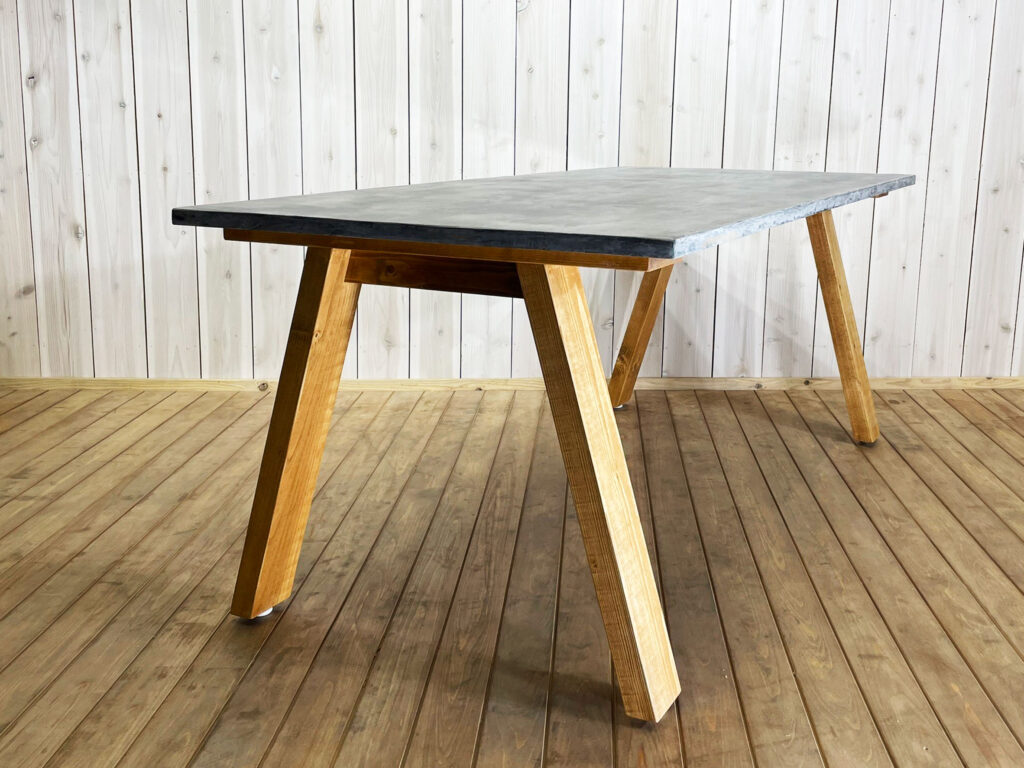 モルタル天板のダイニングテーブル MORUTA Type1 全4サイズ 食卓 机 ...